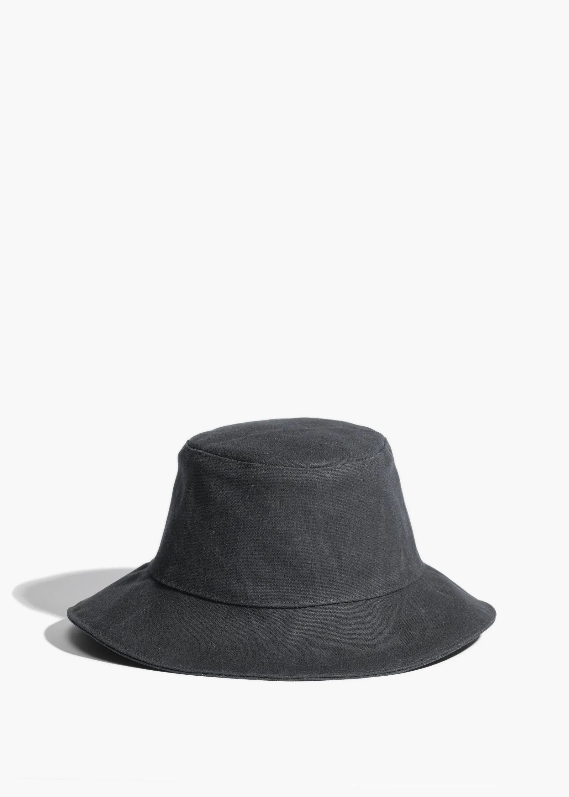 Waxed Canvas Hat | Black