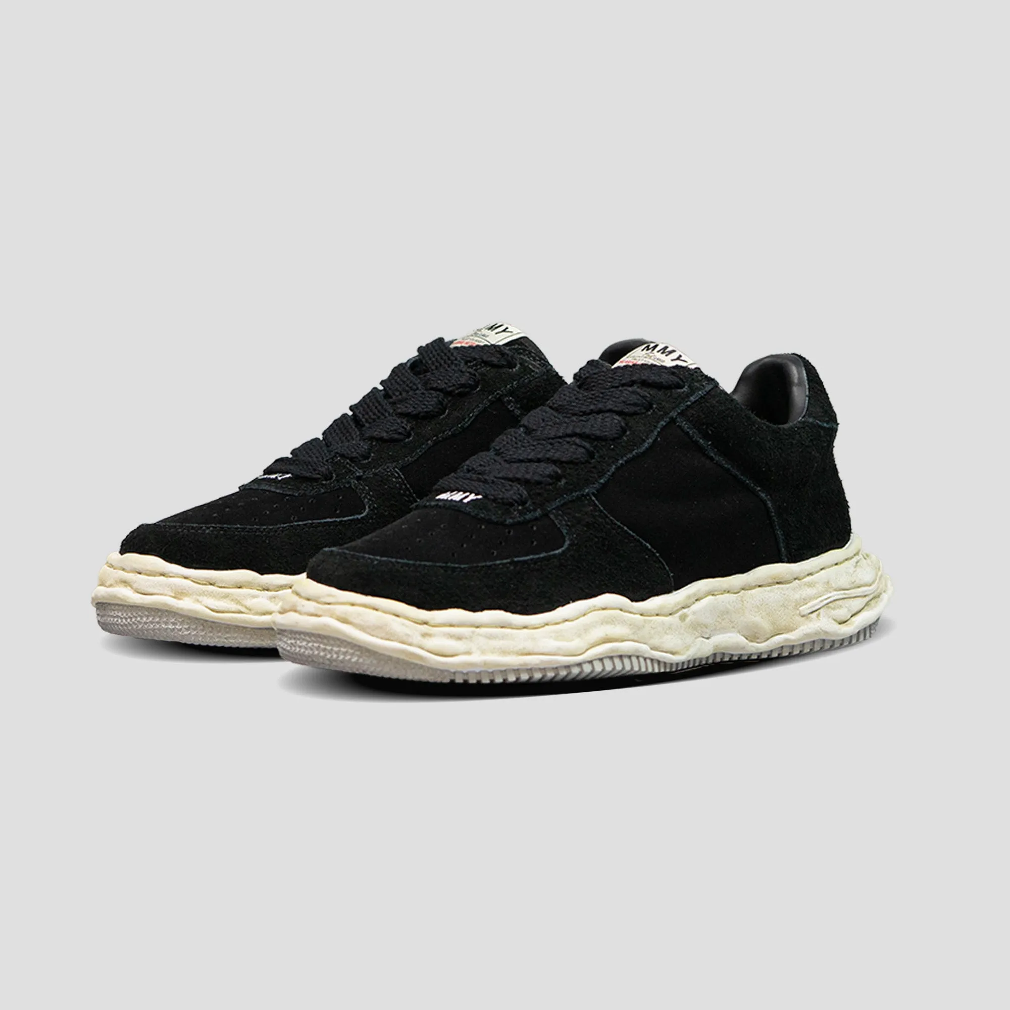 WAYNE OG SOLE SUEDE LOW-TOP SNEAKERS