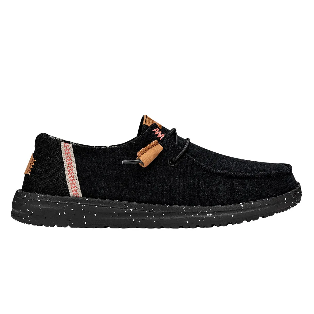 Wendy Washed Canvas - Black