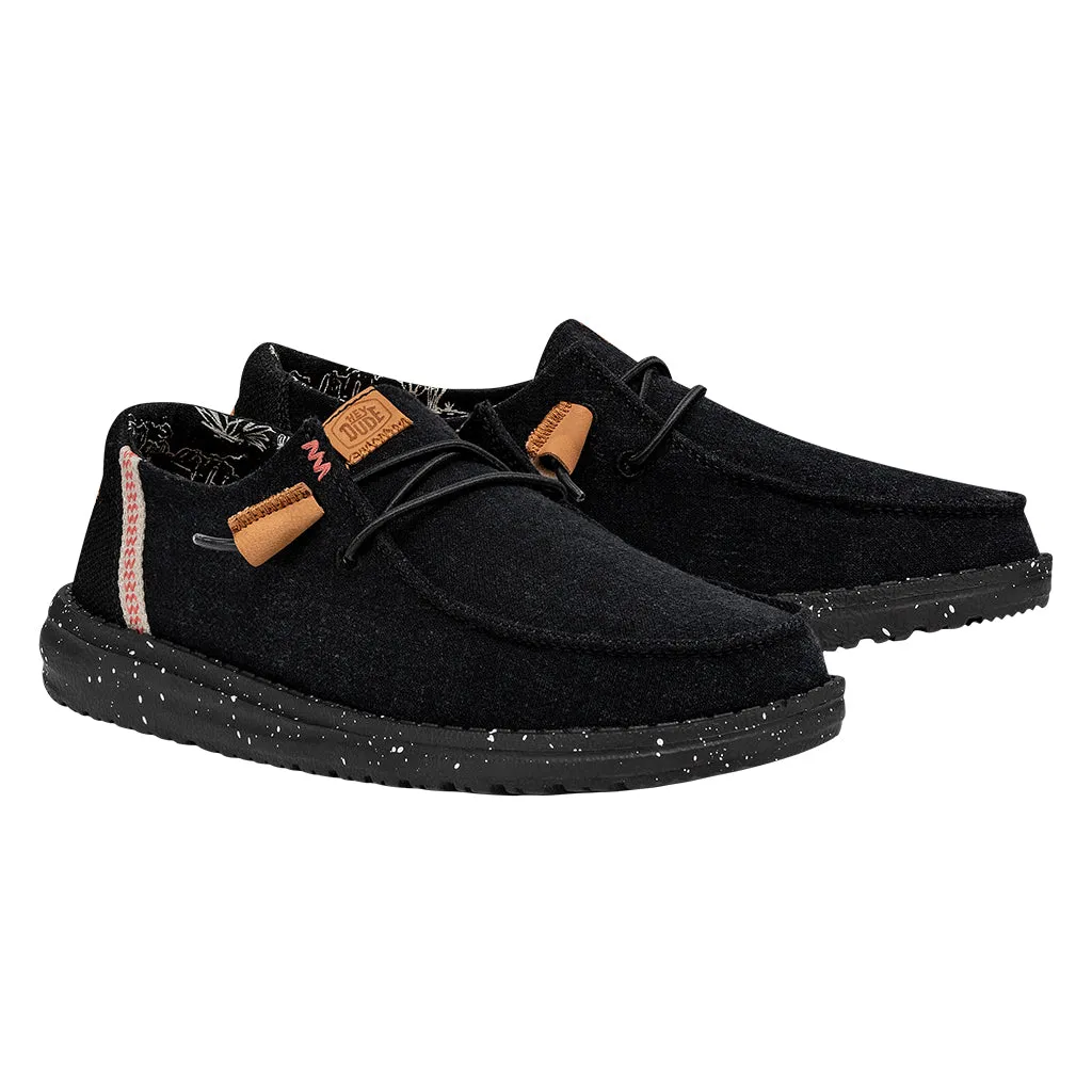 Wendy Washed Canvas - Black