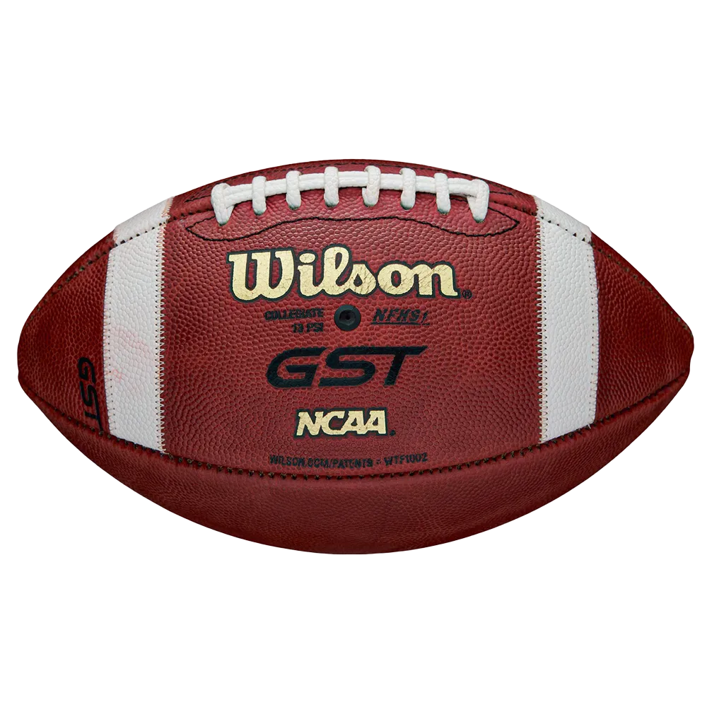 Wilson 1002 GST Leather Game Football - Official Size