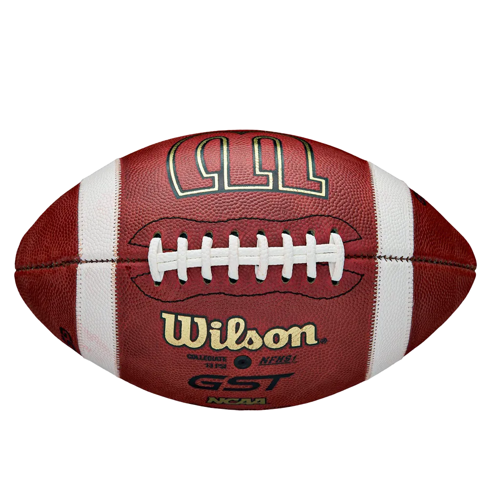 Wilson 1002 GST Leather Game Football - Official Size