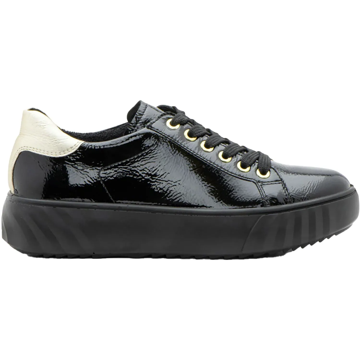 Women's Ara Mikky Black Patent Leather