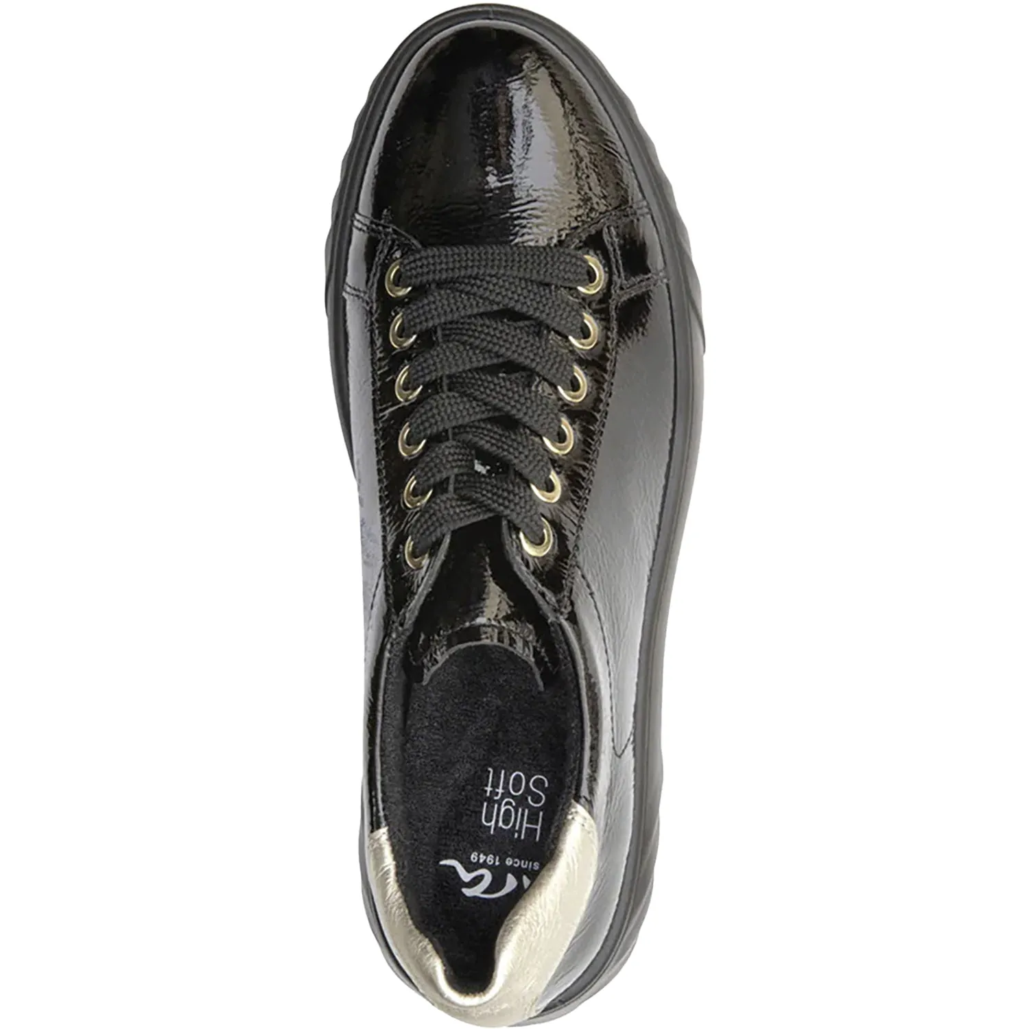 Women's Ara Mikky Black Patent Leather