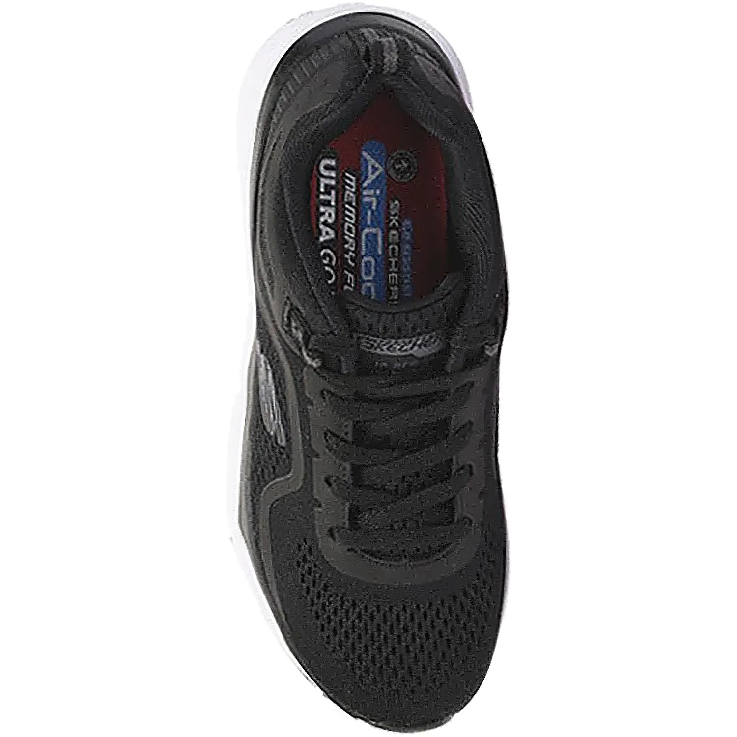 Women's Skechers Max Cushioning Elite Black/White Fabric