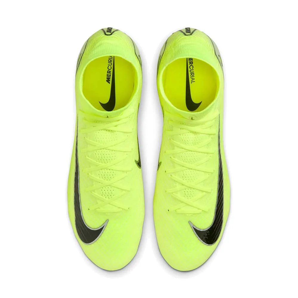 Zoom Superfly 10 Elite FG Soccer Shoe - Volt/Black - Regular (D)